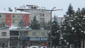 Çamardı'da Yoğun Kar Yağışı